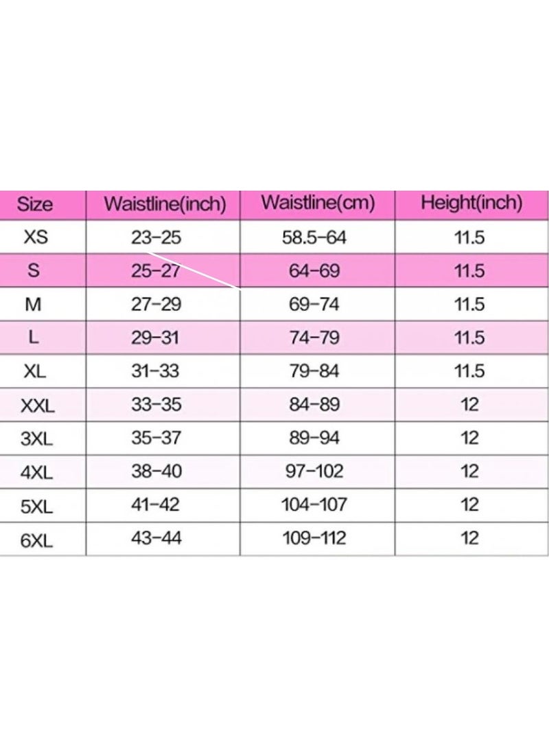 AIWANTO Waist Trainer for Women Latex Underbust Waist Corsets Cincher Body Shaper 4 Hooks XL - Image 5
