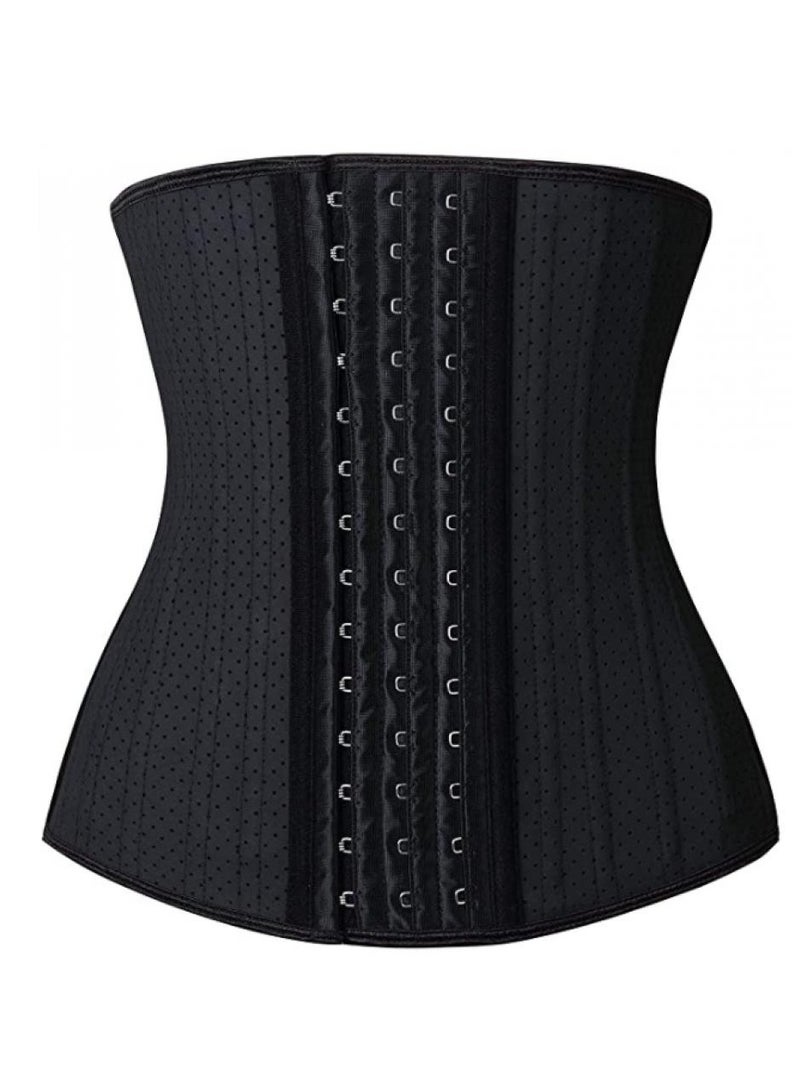 AIWANTO Waist Trainer for Women Latex Underbust Waist Corsets Cincher Body Shaper 4 Hooks XL - Image 1