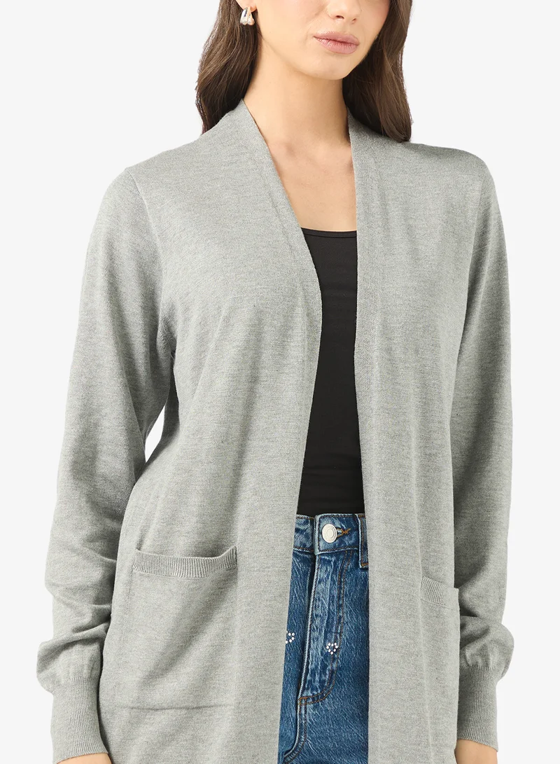 VERO MODA  VMSILJE Open Knit Cardigan for Women | Best Price UAE
