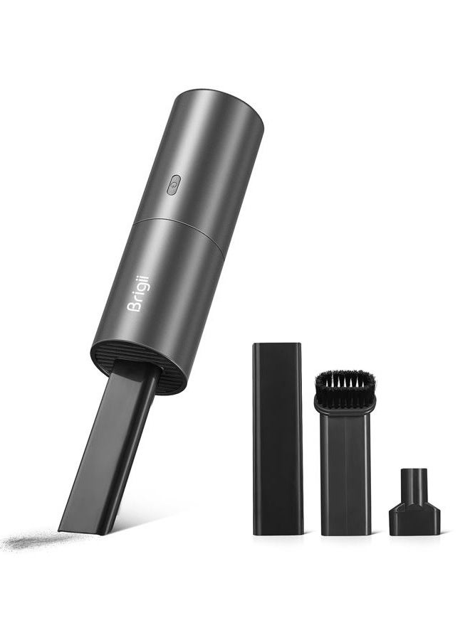 Brigii Mini Vacuum CleanerSmall Handheld Vacuum Cordless USB RechargeableDust Buster and Blower 2 in 1 Easy to Clean Desktop Keyboard Drawer Car Interior and Other Crevices Small Spaces-Y120 - Image 1