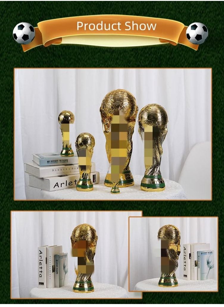 Excefore ميدالية كأس العالم لكرة القدم 21سم مقتنيات مشجعي كرة القدم  - Image 3