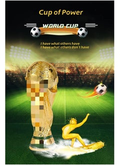 Excefore 21cm World Cup Soccer Medallion Soccer Fan Collectibles  - Image 5