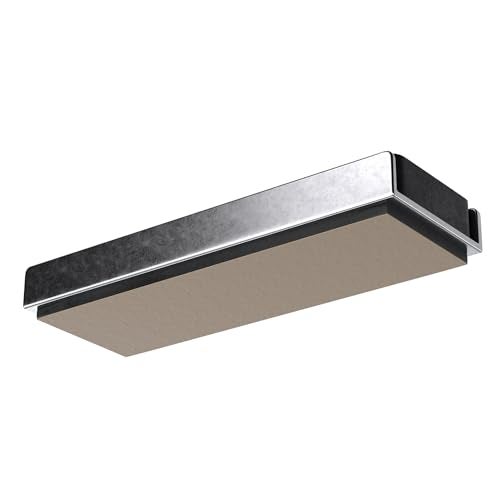 Master Magnetics عبوة مغناطيس سيراميك من ماستر ماغنيتيكس - مغناطيسات قوية ثقيلة - سحب 22 رطل لكل منها - خلفية لاصقة مزدوجة - قاعدة مطلية بالنيكل - 3 بوصة طول x 0.905 بوصة عرض x 0.25 بوصة ارتفاع - 8 عبوات - Image 2