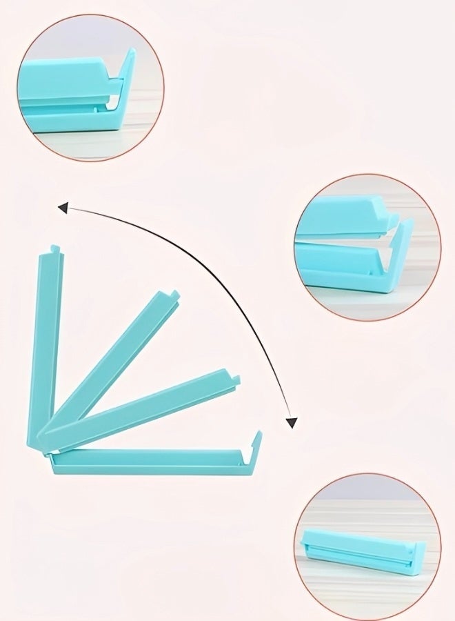 24 Pieces of Plastic Sealing Clips for Food and Snack Bag Colorful Food Fresh Keeping Clips Reusable Chips Bread Bag Clamp Sealer for Kitchen Food Storage and Organization - Image 4