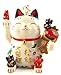 Betterdecor Maneki Neko Cat Figurine with Hidden Coin Bank Decorative Home Office Accent - Image 3