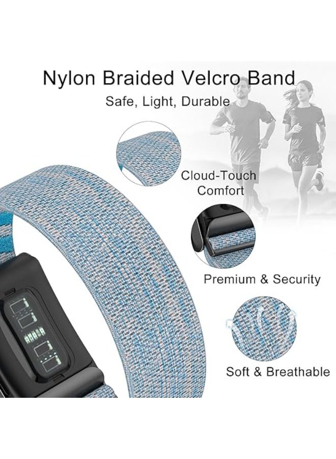 سوار رياضي من النايلون متوافق مع حزام Whoop 4.0 للرجال والنساء، سوار بديل قابل للتعديل ومقاوم للماء وجيد التهوية وناعم ومتين - Image 5