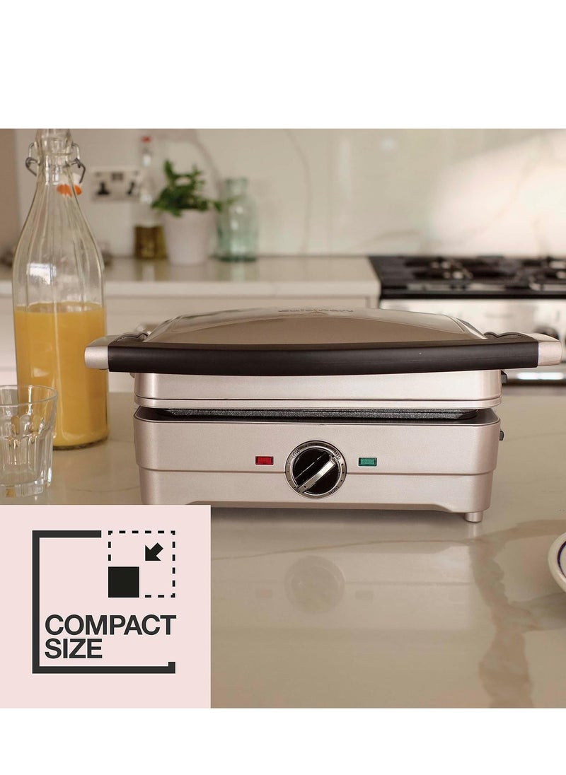 Cuisinart - Style Collection 2 in 1 Waffle & Pancake Maker With Non-Stick Removable Plates And Recipe Book - Image 1