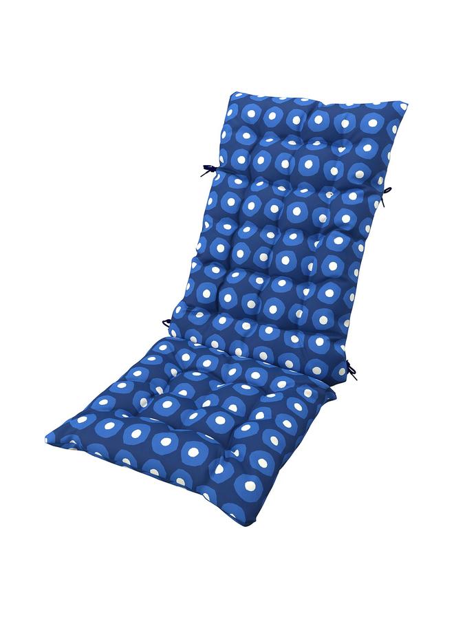 Zaboon Chair Cushion, Outdoor, Dark Blue, 45X116 Cm - Image 1