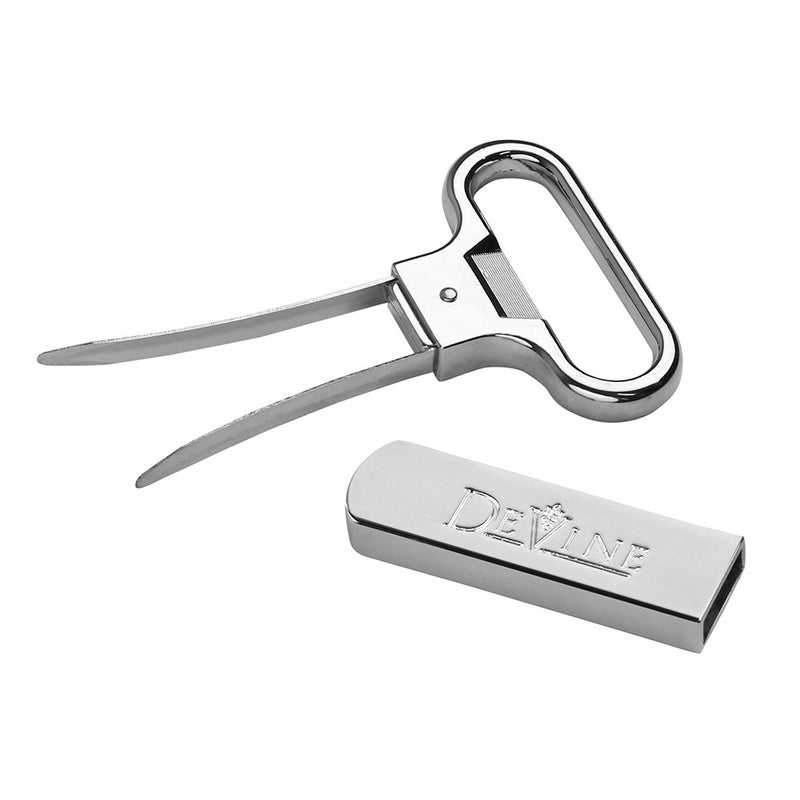 AGOG DeVine- Ah So Wine Opener for Vintage Bottles - Two-Prong Cork Puller & Corker With Sleek Case - Great Gift Idea - Image 2