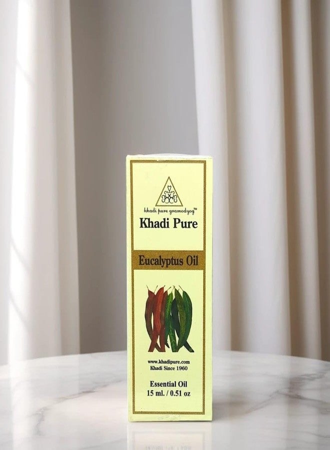 Khadi Pure Gramodyog Herbal Eucalyptus Essential Oil - 15Ml - Image 4