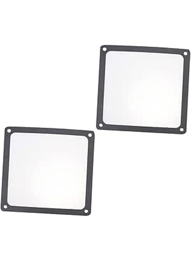 Magnetic Mesh Fan Filter 2 Pack Washable for Computer Dust and Debris - Image 1