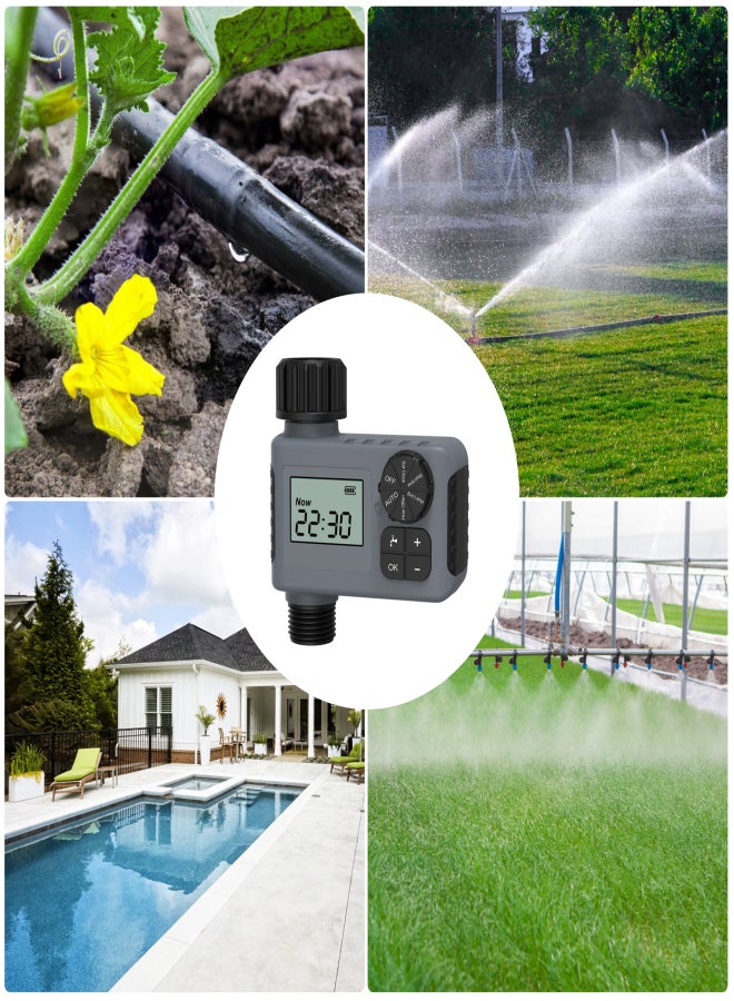 Generic Gardening Water Timer Automatic Watering Device Garden Balcony Rain Sensing Control Intelligent Irrigation System Controller with Safety Lock  - Image 5