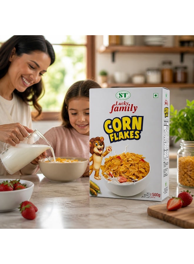 LUCKY FAMILY Corn Flakes 500g - Image 5