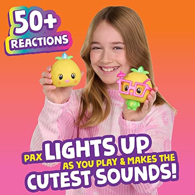 My Squishy Little Pineapple Interactive Doll Collectible with Accessories Pax - Image 4
