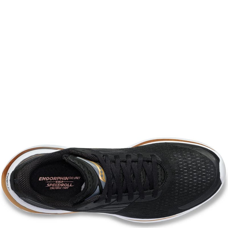 saucony حذاء الجري ساكوني للرجال إندورفين شيفت 3، أسود/ذهبي، 10 - Image 3