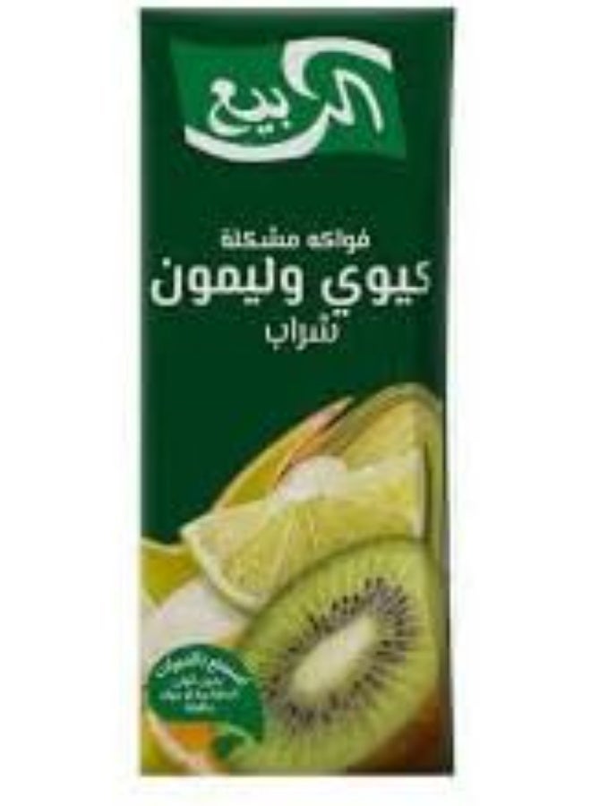 الربيع مشروب عصير الربيع، نكهة الكيوي والليمون المنعشة، عبوة من 3 × 185 مل - Image 2