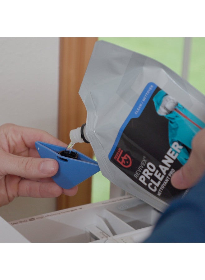 GEAR AID Revivex Pro High-Tech Fabric Cleaner, 10 fl oz - Restores Water Repellency and Breathability - Safe for Use with Gore-TEX Jackets, Sleeping Bags and Tents, Clear, 36299 - Image 4