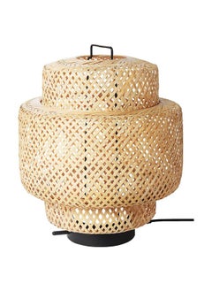 LED table lamp, bamboo/handmade dimmable