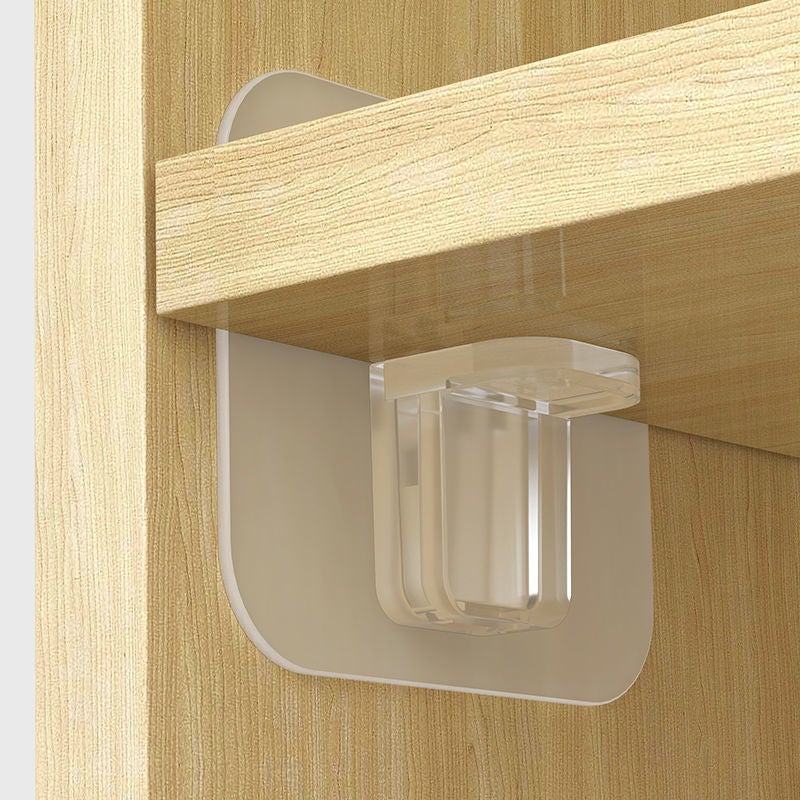 Seamless Adhesive Wall Hooks No-Drill Frame Hangers 7*7 reinforced shelf support 