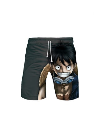 New Pirate King Anime Pattern Shorts