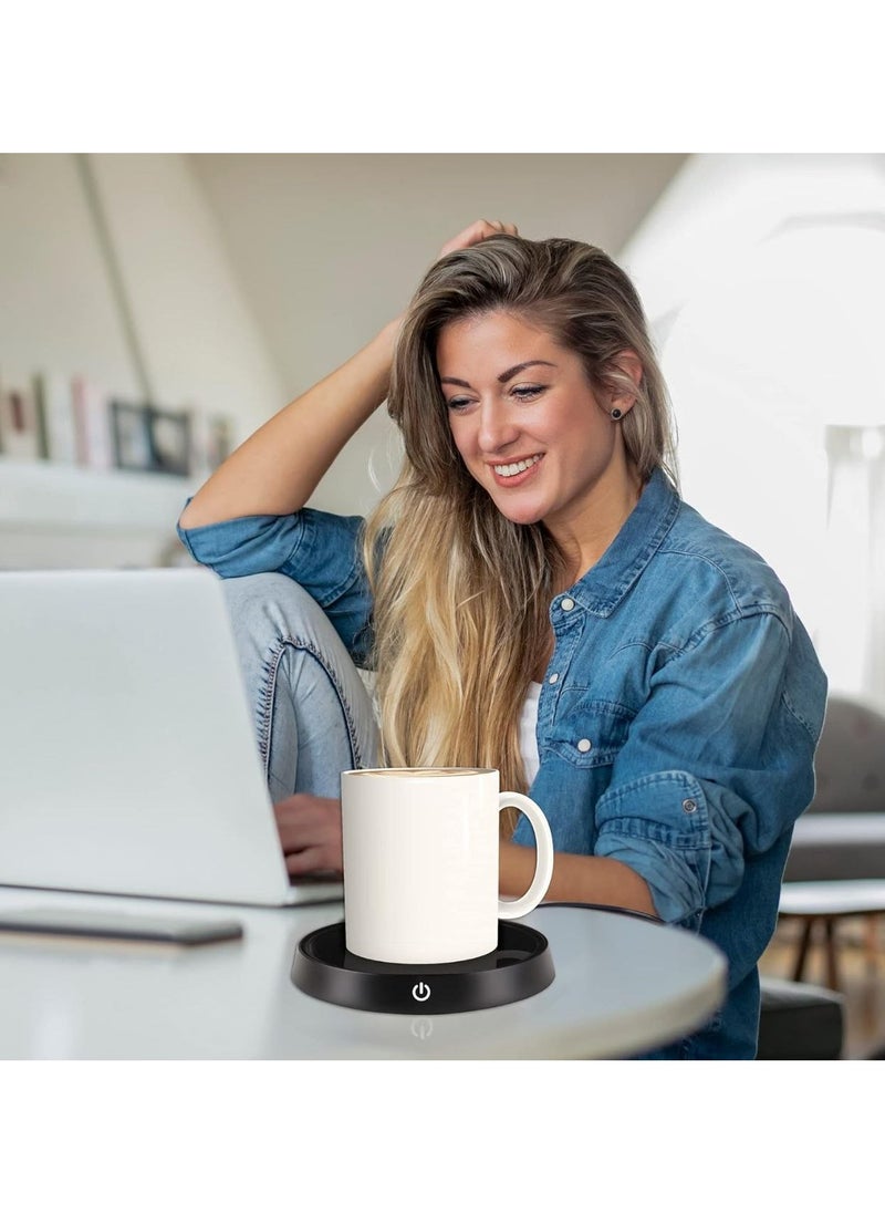 Generic - Coffee Mug Warmer for Desk - Coffee Mug Warmer Auto Shut-Off & Temperature Settings - Smart Electric Coffee Warmer for Coffee, Tea, Milk and Cocoa. - Image 1
