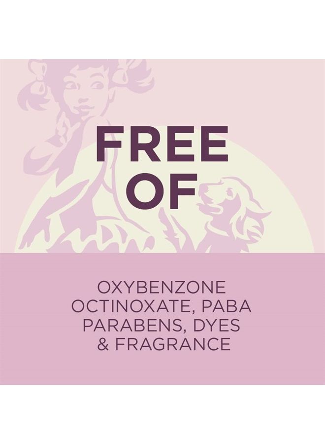 Coppertone Pure and Simple Baby Sunscreen SPF 50 Lotion, Zinc Oxide Mineral Sunscreen for Babies, Tear Free, Water Resistant, Broad Spectrum SPF 50 Sunscreen, 6 Fl Oz Bottle - Image 4