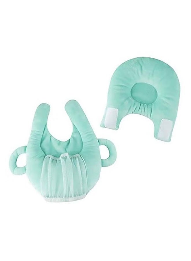ZCM-HAPPY Adjustable Self-Feeding Nursing Pillow with Washable Cover and Bottle Pocket - Image 5