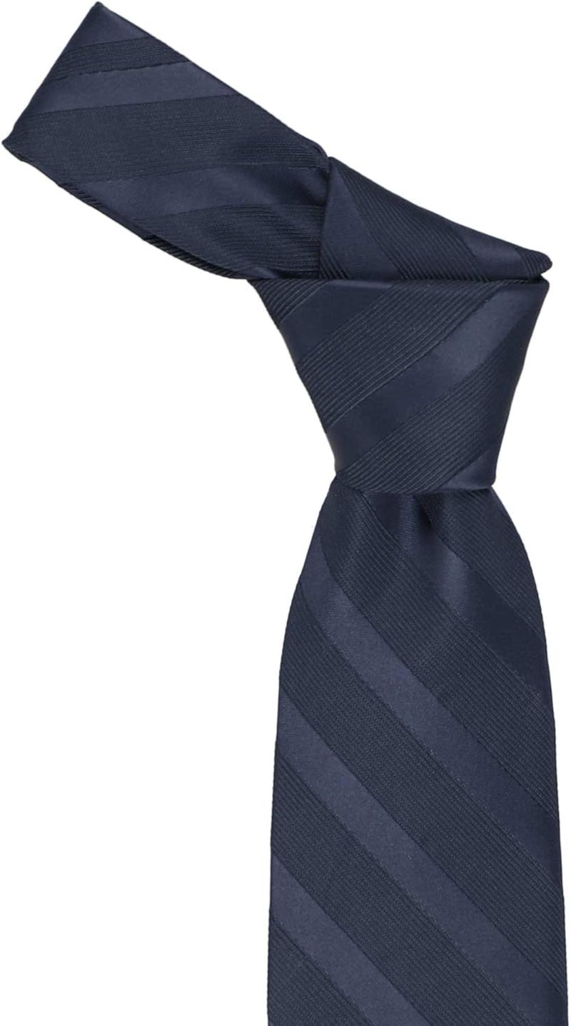 tiemart Men's Striped Tie Standard Length - Image 2
