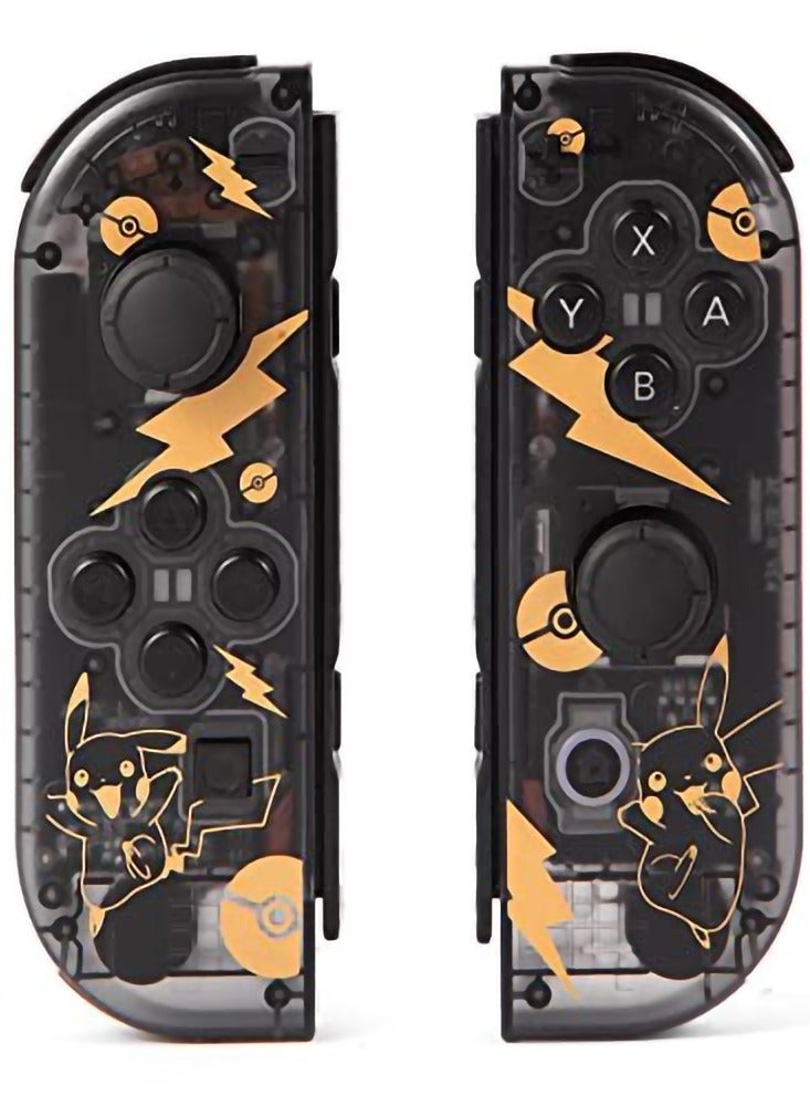 وحدة التحكم اللاسلكية Joy Cons لجهاز نينتندو سويتش، بدائل لوحدات التحكم L/R متوافقة مع نينتندو سويتش/لايت/OLED، عصا تحكم مع خاصية الاستيقاظ/لقطة الشاشة/اهتزاز مزدوج/وظيفة التحكم بالحركة - Image 1