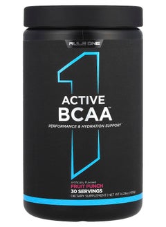 Rule One Proteins Active BCAA Fruit Punch 14.29 oz (405 g) 
