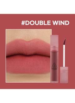 3ce 3CE BLUR WATER TINT(4.6g) soft lip with less smear with a blurry finish (#DOUBLE WIND) with sun cream(1ml*3ea)  - Image 3