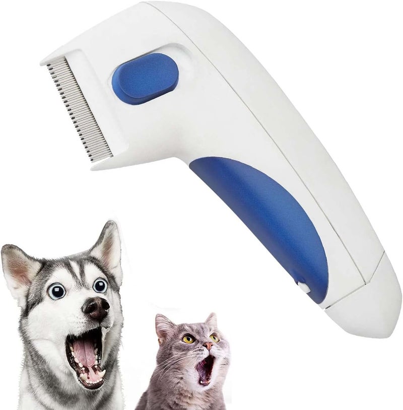 Intenze Pet Combs, Electric Pet Combs, Cat Dog Combs, Grooming Combs Can Effectively Remove Floating Hair, Suitable for Long-haired and Short-haired Babies Cats Dogs Rabbits Totoro - Image 1