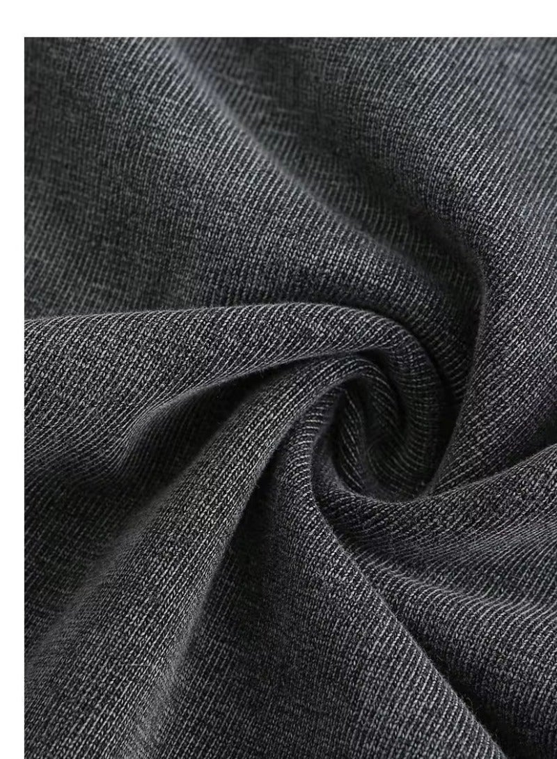 UD Men's Oversized Cotton T-shirt, Black, XXL - Image 2
