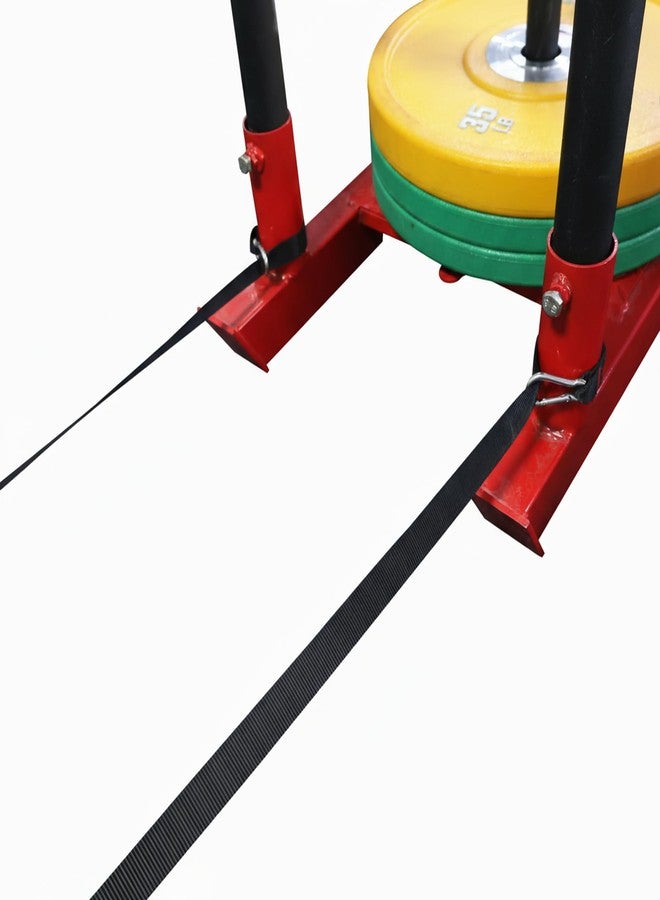 Lights Mountain 2 Pcs 9.8FT Sled Harness Pulling Straps, Sled Tire Harness Attachment for Football Running Sprinting Resistance Speed Agility Training - Image 4