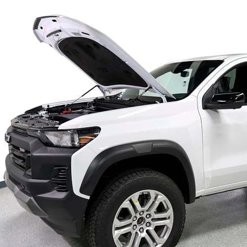 Redline Tuning 21-16014-02 Hood QuickLIFT Plus System Compatible with Chevy Colorado & GMC Canyon 2023+ (All Black Components) - Image 2