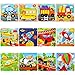 SANNIX 12 Pack Wooden Jigsaw Puzzles for Toddlers 3 4 5 Years Old Party Favors Transportation Jigsaw for Kids Educational Puzzles Travel Toy with 12 Organize Bags - Image 4
