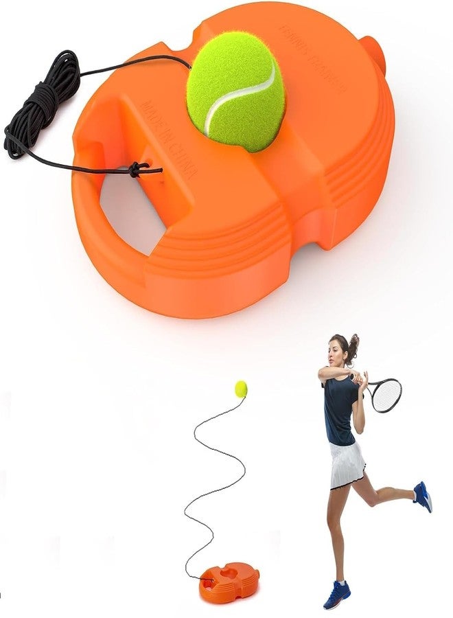 ZEVON Tennis Ball Trainer Rebound Ball - Solo Trainer Kit with String, Indoor Tennis & Cricket Self-Practice Set, Training Tool for Kids - Tennis Kit for Self-Training, Practice & Badminton - Image 1
