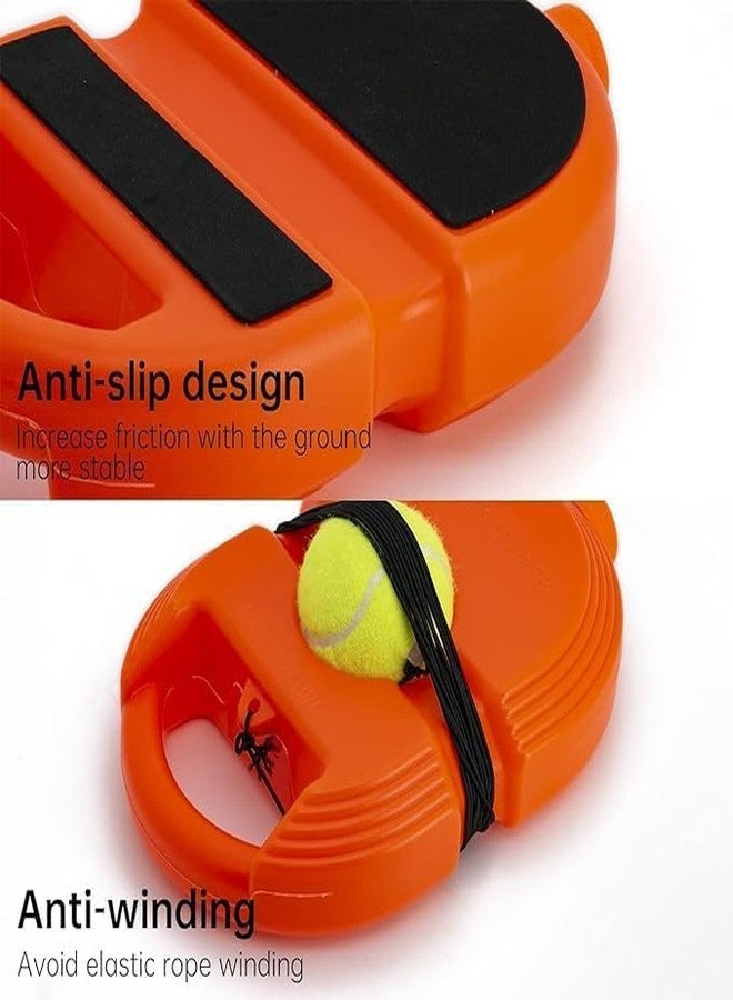 ZEVON Tennis Ball Trainer Rebound Ball - Solo Trainer Kit with String, Indoor Tennis & Cricket Self-Practice Set, Training Tool for Kids - Tennis Kit for Self-Training, Practice & Badminton - Image 3