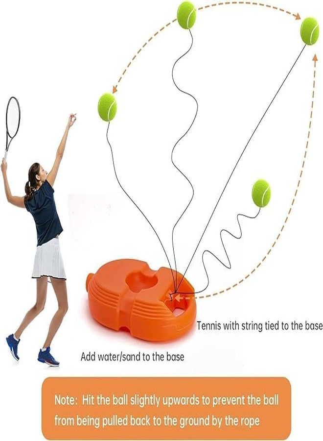 ZEVON Tennis Ball Trainer Rebound Ball - Solo Trainer Kit with String, Indoor Tennis & Cricket Self-Practice Set, Training Tool for Kids - Tennis Kit for Self-Training, Practice & Badminton - Image 4
