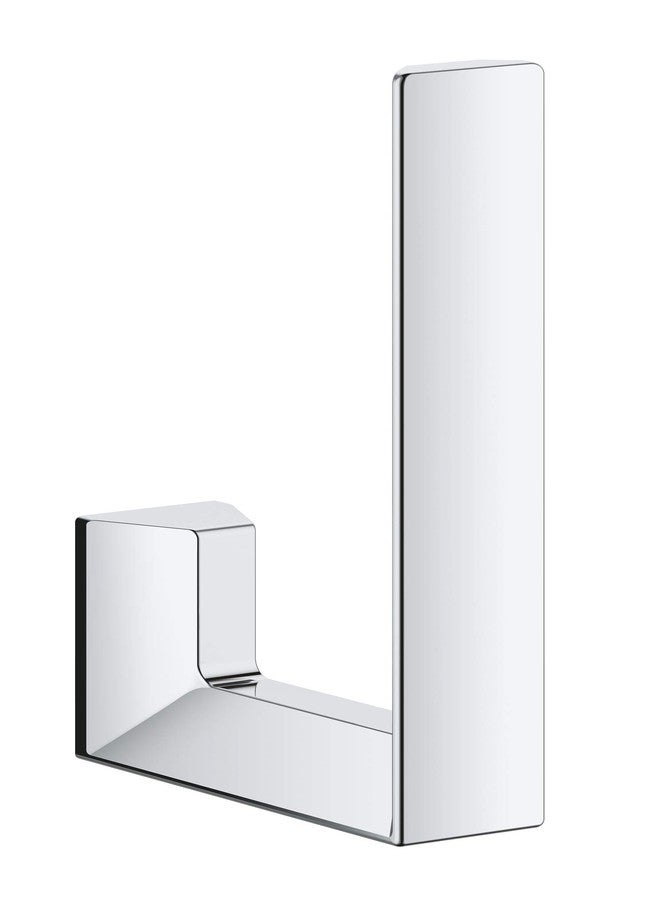 Grohe 40784000 Selection Cube Spare Toilet Paper Holder, Starlight Chrome - Image 1