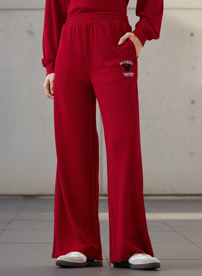 SP Characters Mickey Mouse Comfort Waist Track Pants - Image 1