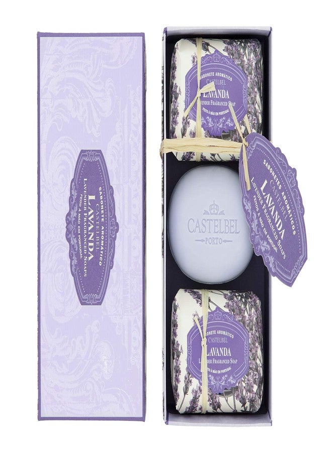 Castelbel Gift Boxed Set of 3 Soaps, 3 x 150 gr or 5.3 oz - Image 1