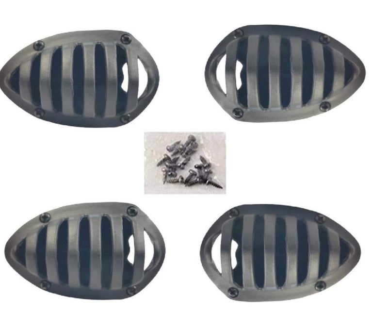 Ramanta PVC Material Indicator Grill Set for Yamaha FZ/FZS/FZ-FI/FZ-16 (Black), Set of 4 PCs - Image 3