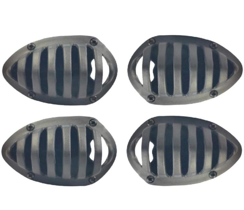 Ramanta PVC Material Indicator Grill Set for Yamaha FZ/FZS/FZ-FI/FZ-16 (Black), Set of 4 PCs - Image 2