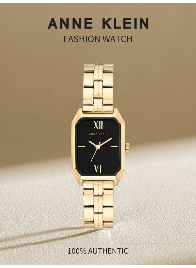 آن كلاين ساعة معصم معدنية مثمنة الشكل للنساء - Image 1