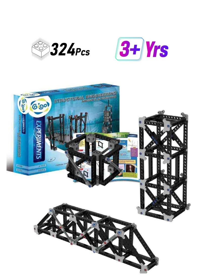 Gigo Toys - Structural Engineering Bridges and Skyscrapers Construction Kit - Image 1
