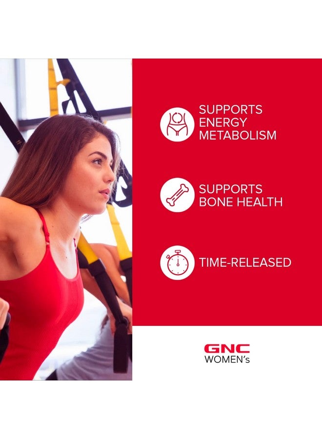 GNC Women Active Multivitamin ; Supports An Active Lifestyle ; 30+ Nutrient Formula ; Promotes Bone & Joint Health Helps Energy Production ; Clinically Studied Daily Vitamin ; 180 Caplets - Image 5