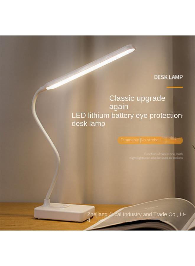 Bluejw New USB Eye Protection Creative Folding Charging LED Smart Nightlight Student Dormitory Bedside Reading Small Table Lamp - Image 3