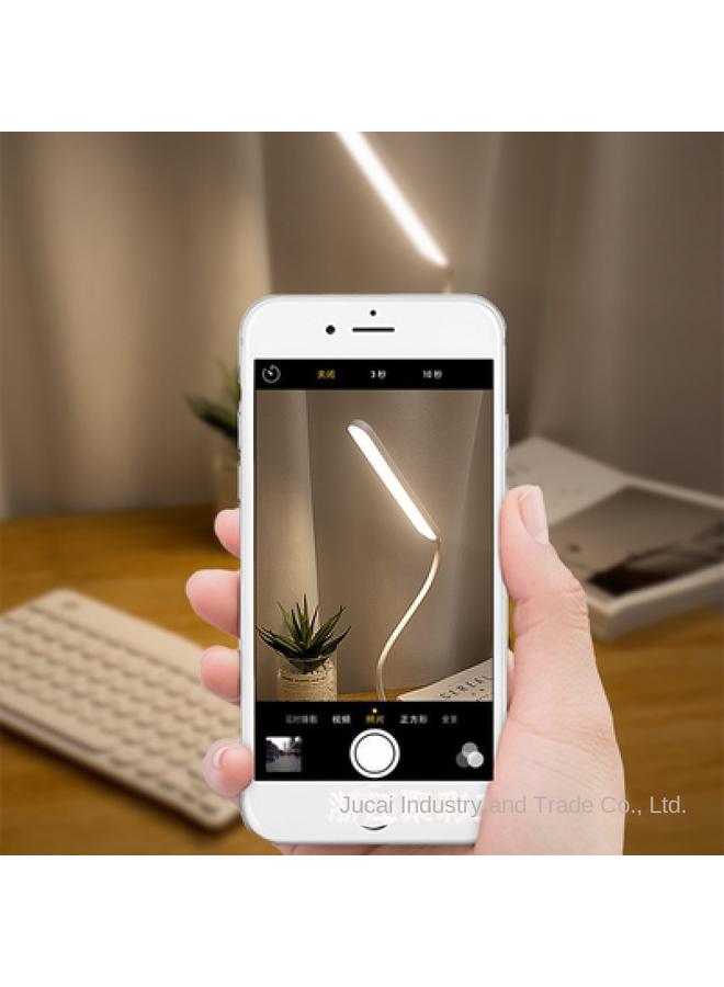 Bluejw New USB Eye Protection Creative Folding Charging LED Smart Nightlight Student Dormitory Bedside Reading Small Table Lamp - Image 5