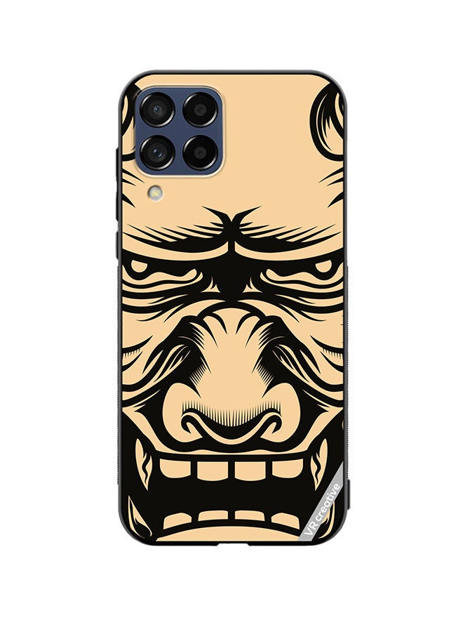 VR CREATIVE Protective Case Cover For Samsung Galaxy M53 Skull Illustration Design Multicolour - Image 1